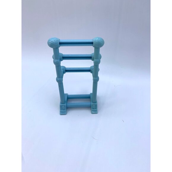 Fisher Price Loving Family Towel Rack Dollhouse Furniture 1993 - Picture 3 of 9